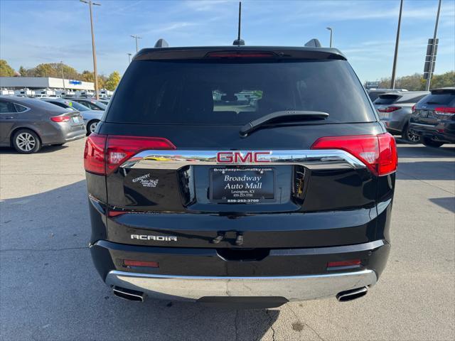 2017 gmc acadia denali