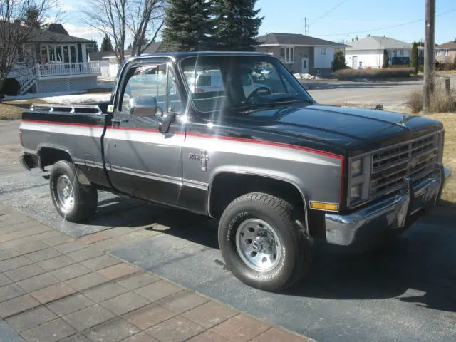 1986 chevrolet silverado k10 4x4 shortbox ultra rare 6.2 diesel