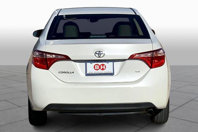 2018 toyota corolla le