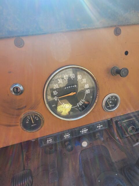 1973 jeep cj5 orange 4wd manual cj5