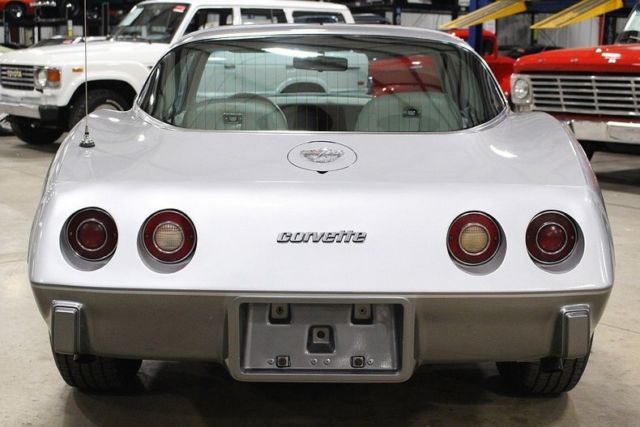 1978 chevrolet corvette 25th anniversary 67349 miles silver coupe 350 v8 automat