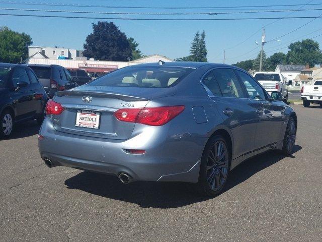 used 2016 infiniti q50 red sport 400 enfield, ct 06082 for sale in enfield, connecticut