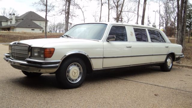 1979 mercedes 450 sel 6.9 v8 euro personal limo 40k miles no reserve