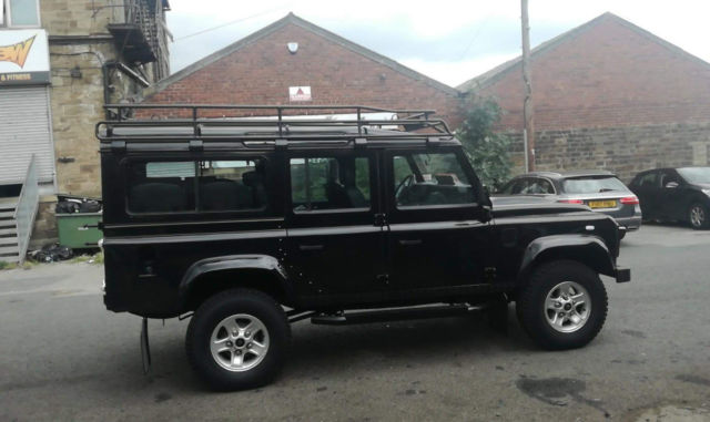 1992 landrover defender 110 200tdi csw chassis strip rebuild santorini black