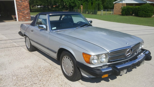 1987 mercedes benz 560sl convertible with hardtop nice