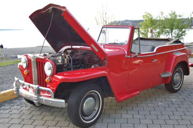 1948 willy's overland jeepster - one family ownership for 70+ years