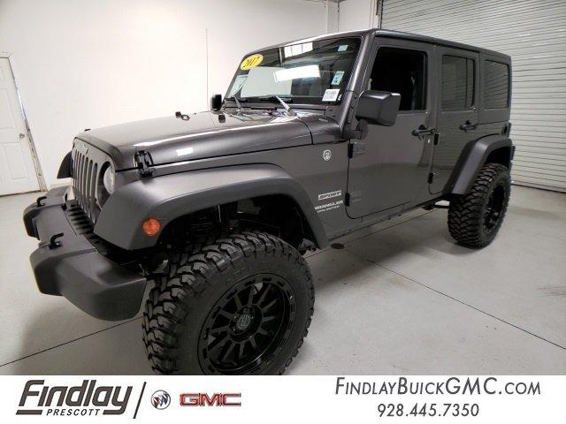 used 2017 jeep wrangler 4wd unlimited sport prescott, az 86305 for sale in prescott, arizona