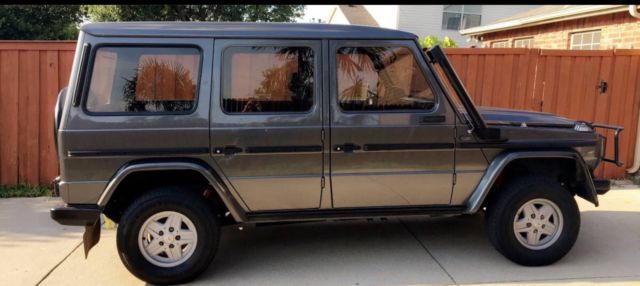 1980 mercedes-benz 300gd turbo diesel 5-speed g wagen