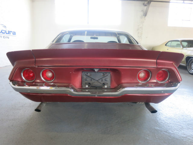 1972 chevrolet camaro ss z27 with a rs enduro nose split bumper driver project