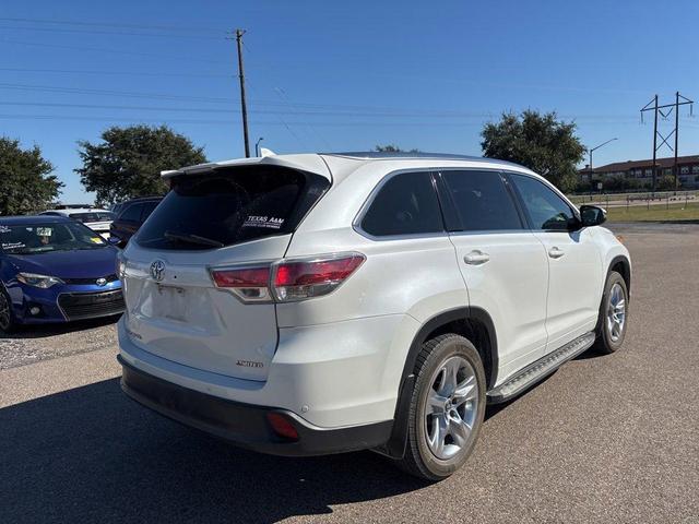 2016 toyota highlander limited