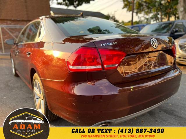 2012 volkswagen passat 2.5 se