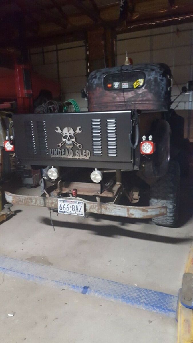1946 chevrolet truck black 4wd automatic