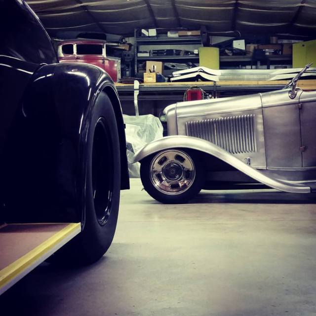 1932, ford, roadster, hot rod, street rod, '32, fenders, halibrands