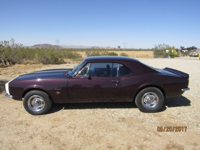 1967 chevrolet camaro base hardtop 2-door