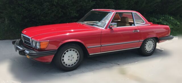 1988 mercedes benz sl560 560 sl covertible super low 90k miles soft hard top