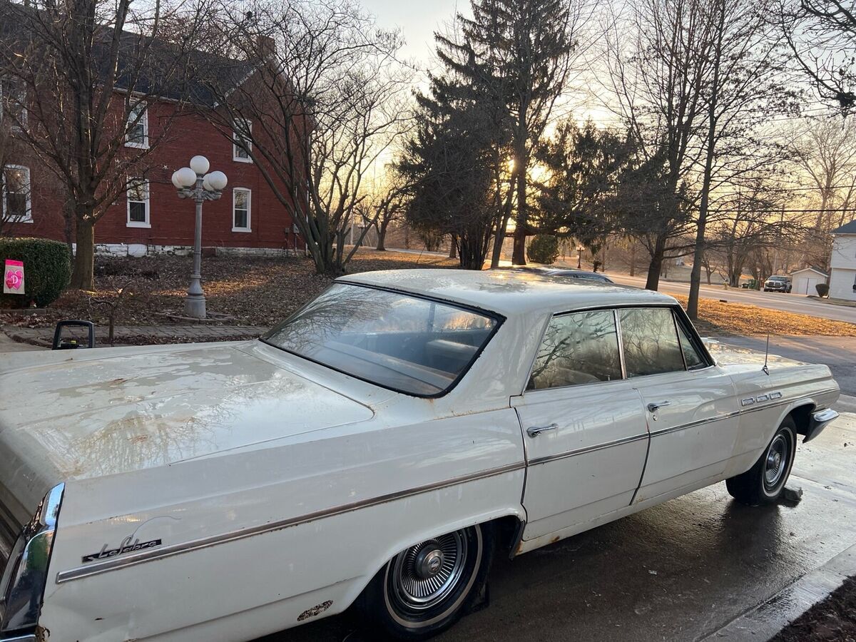 1963 buick le sabre sedan white rwd automatic