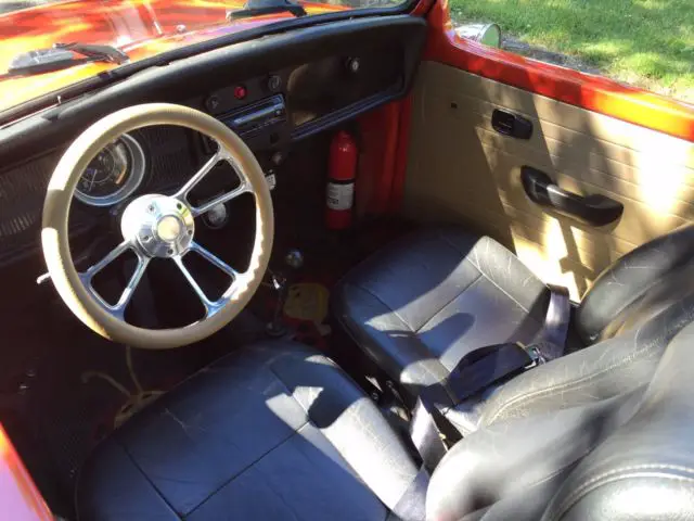 1971 volkswagen beetle chopped sedan (convertible)
