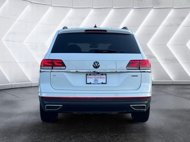 2022 volkswagen atlas 2.0t se w/technology 4motion