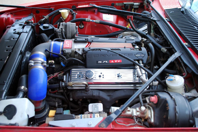 fitted with modern corvette lt1 5.7 litre v8 engine