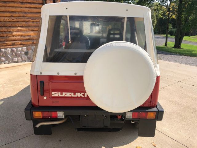 1990 suzuki samurai jl 4x4 4wd like new museum collector low miles 9,076
