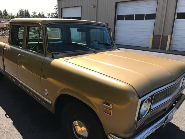 1971 international-harvester travelette crew cab original un-restored
