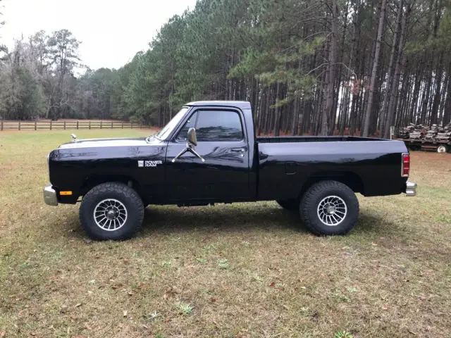 1987 dodge d150 power ram 4x4 rust free