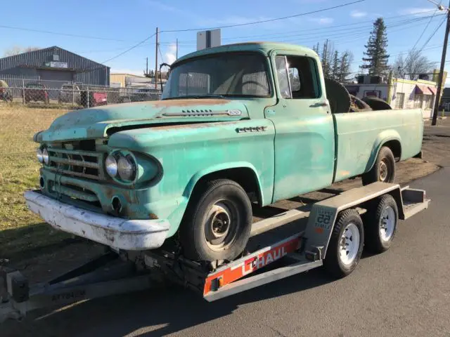 1959 dodge d100 sweptline pick up truck