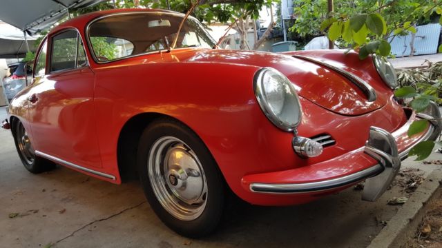 1962 porsche 356 b 1600cc classic car