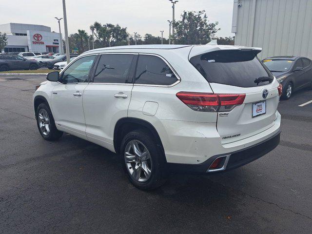 2019 toyota highlander hybrid limited