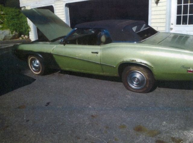 1969 cougar convert project car/barn find