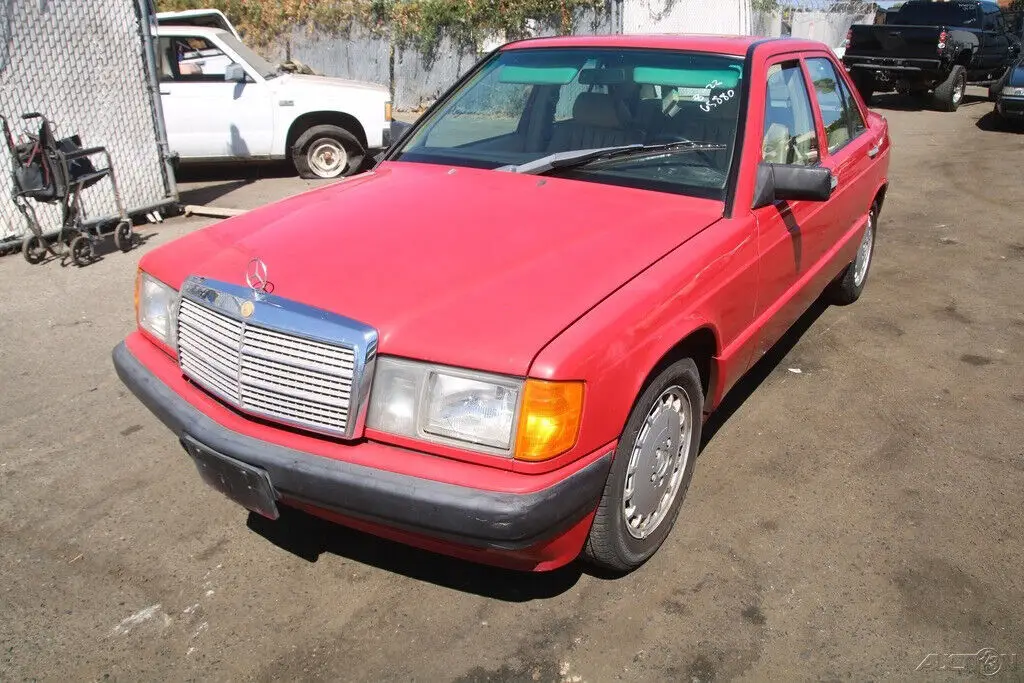 1990 mercedes benz 190 e 2.6 l 6 cylinder no reserve