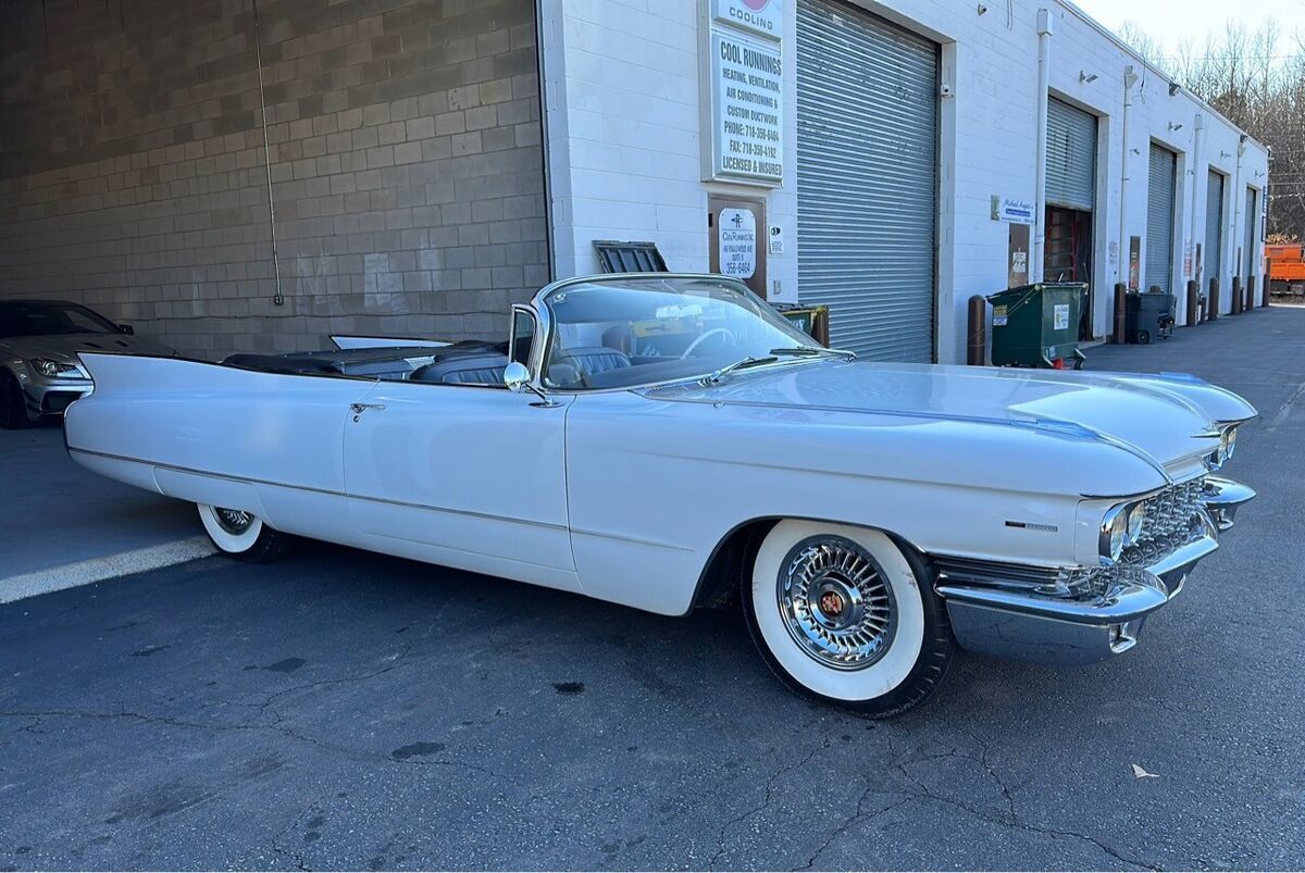1960 cadillac 62 convertible white 62 series convertible