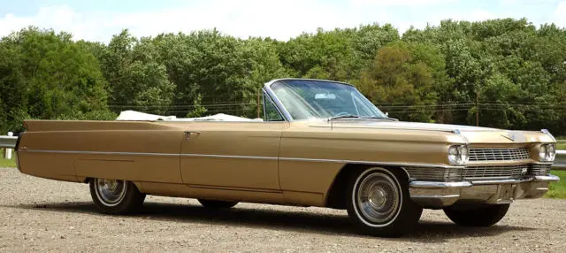 1964 cadillac deville convertible 429 v8 older restoration great driver!