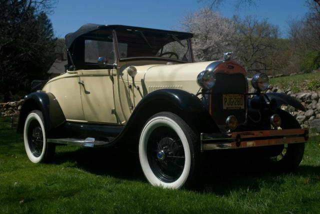 1980 ford model a shay roadster (reproduction 1929)