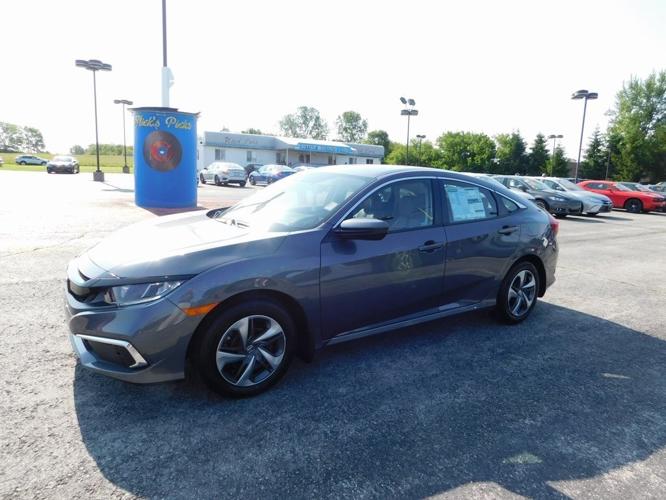 used 2019 honda civic lx sedan richmond, in 47374 for sale in chester, indiana