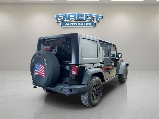 2017 jeep wrangler unlimited willy wheeler 4x4