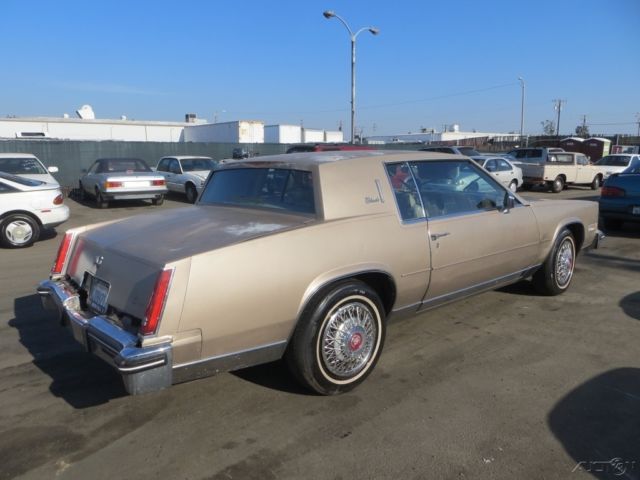 1985 cadillac eldorado used 4.1l v8 16v automatic no reserve