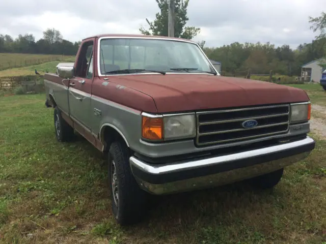 1990 ford f250 truck - 4 x 4 - 4wd - lariat xlt