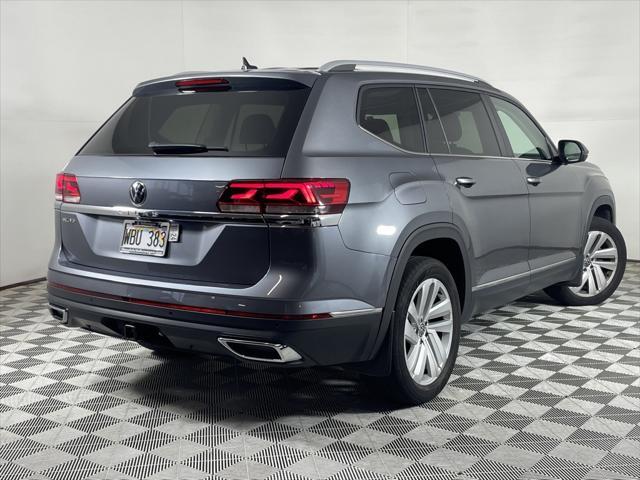 2021 volkswagen atlas 3.6l sel