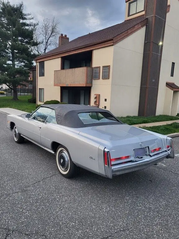 1976 cadillac eldorado 8.2l v8 leather interior 8 track radio