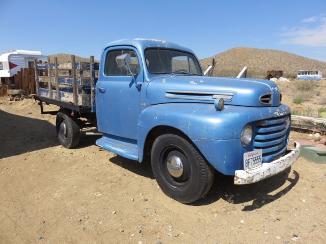 1949 ford truck stake bed no reserve