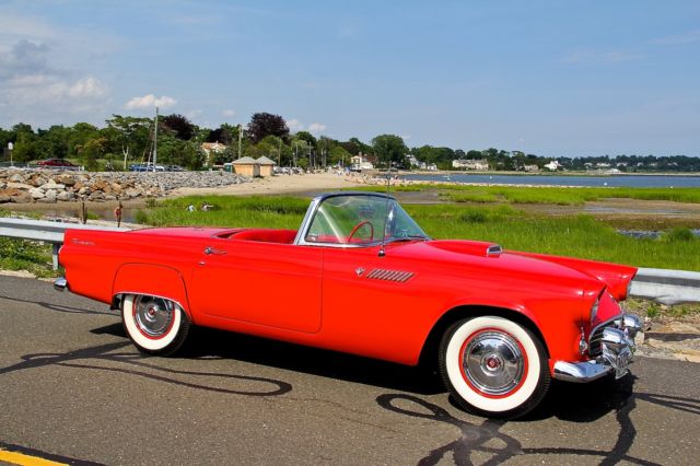 1955 ford thunderbird "beautiful car, needs nothing, older restoration!!!"