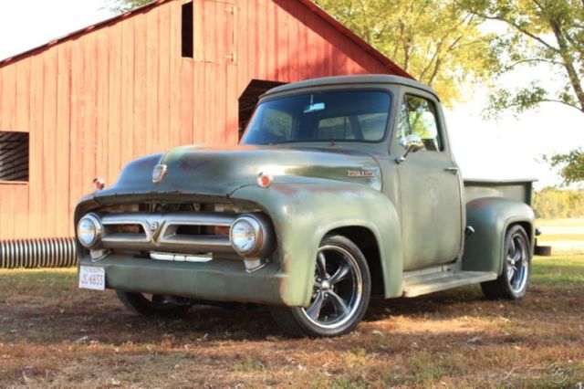 1953 ford f-100 rat rod pickup,resto mod, 302ci,4spd,pdb,ps,patina,20s