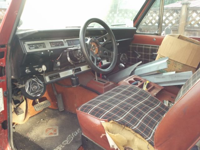 1979 scout traveller, converted to terra , 4x4 convertable pick-up truck