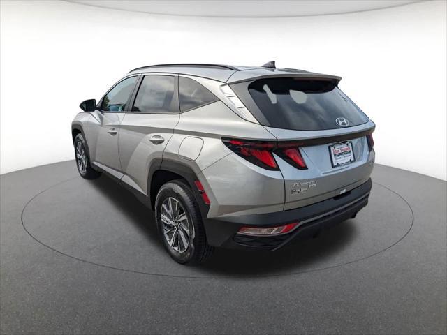 2024 hyundai tucson hybrid blue