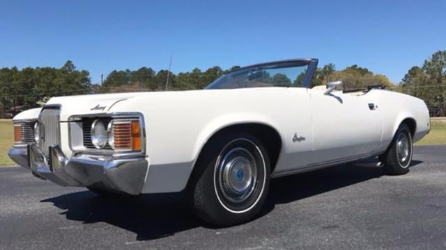 1971 mercury cougar convertible 351c