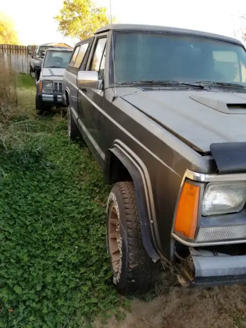 1986 jeep comanchee turbo diesel with 1987 cherokee turbo diesel as parts