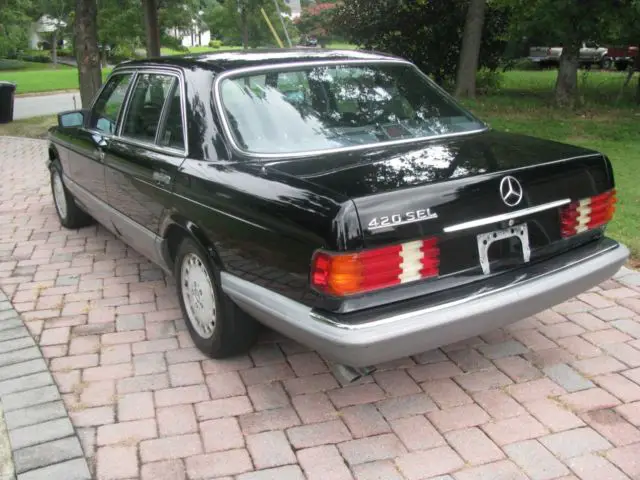 1988 mercedes benz 420 sel no reserve!!