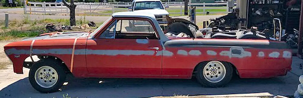1966 chevrolet el camino complete project