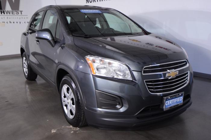 certified 2016 chevrolet trax fwd ls bellingham, wa 98226 for sale in bellingham, washington